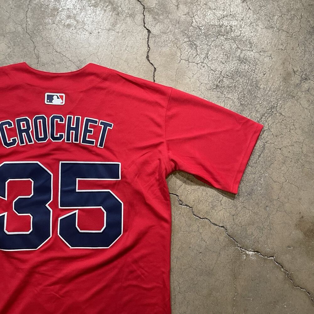 Garrett Crochet Adult Red Sox Jersey Size L - Picture 3 of 5